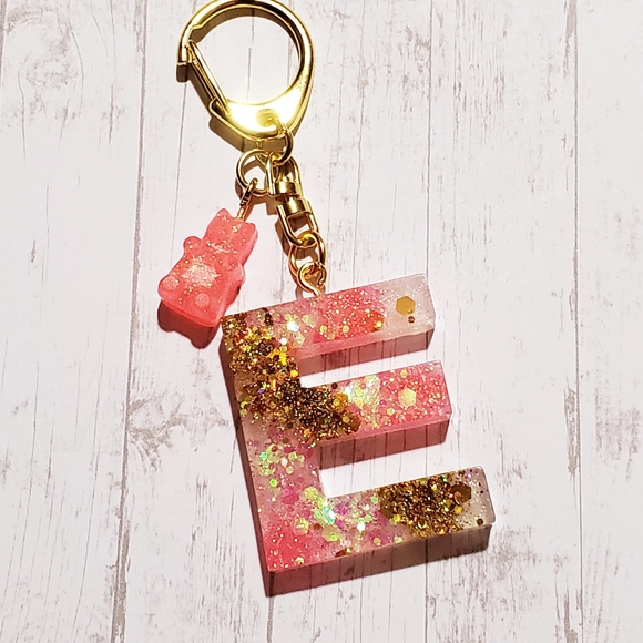 Hand Crafted Accessories - Letter keychain